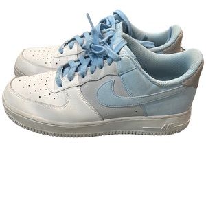 Nike Air Force size 8.5 light blue low